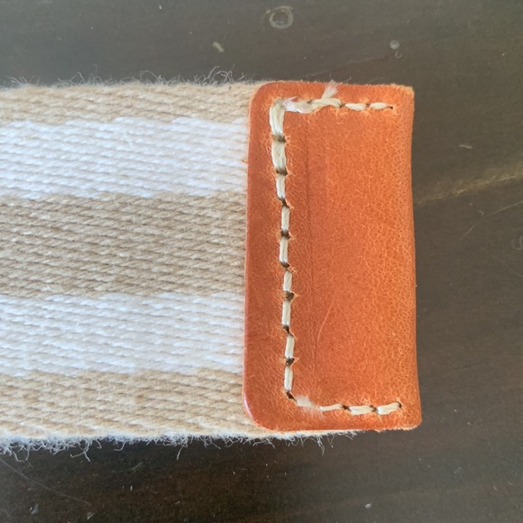 Banana Republic Double Circle Ring Belt - Stripe - Picture 5 of 6